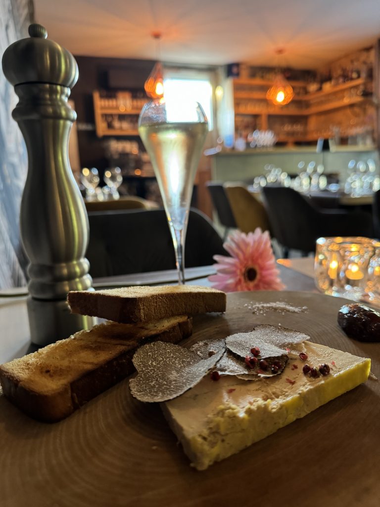 foie gras maison menu accrod met et vins truffes champagne dijon